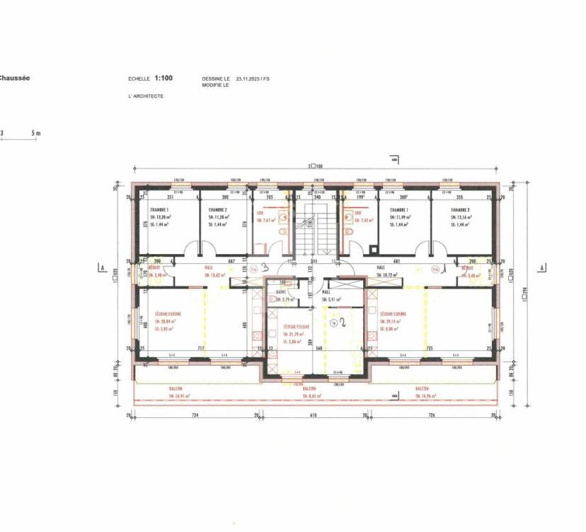 Magnifiques appartements neufs de 3½ pièces aux rez et 1er étage