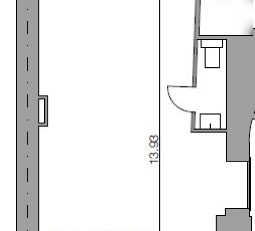 Arcade d\'env. 59 m2 au rez-de-chausséeArcade of approx. 59 m2 on first floor